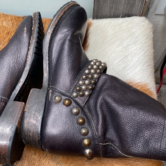 Womens ash leather moto boots size 37 check them out very nice thanks 🙏 - Picture 8 of 9